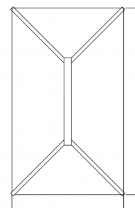 contemporary roof lantern drawing