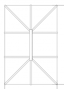 regular roof lantern drawing
