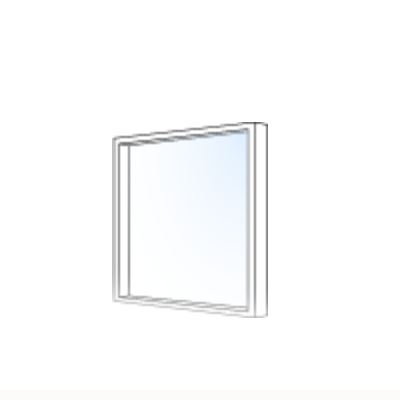 Alu clad fixed window Alu clad fixed window
