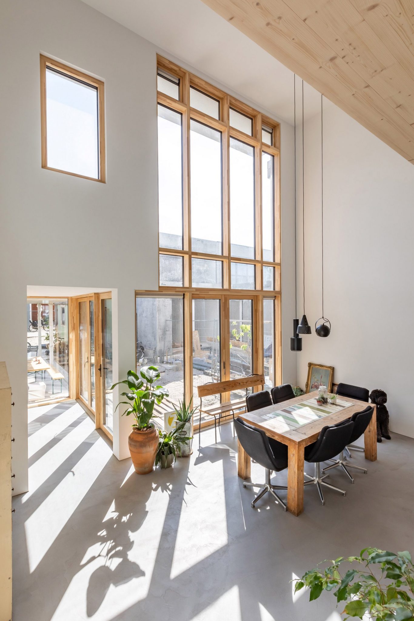 Alu clad window inside Alu clad window inside