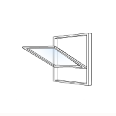 Outward Opening Top Swing ALU CLAD Window
