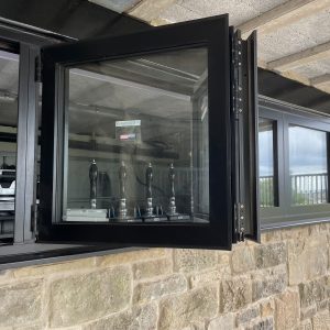 bifold windows at the Norfolk arms sheffield