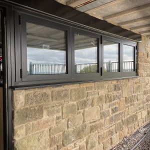 bifold windows closed